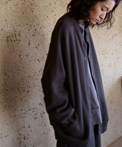 VU<br>ヴウ<br>home&miles  sweat stadium blouson［CHARCOAL] スエットスタジャン vum-b01