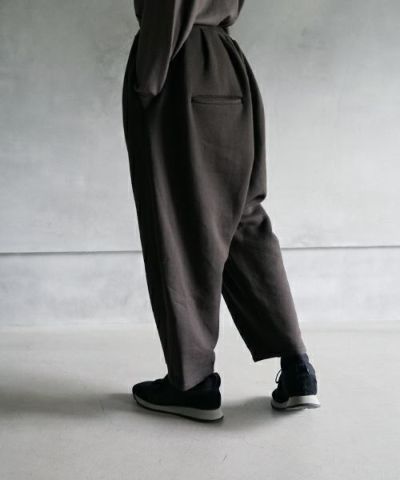 VU<br>ヴウ<br>home&miles  chord balloon pants［CHARCOAL] バルーンパンツ vum-p01