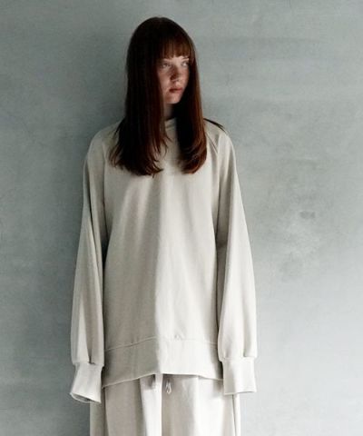 VU<br>ヴウ<br>home&miles sweat [CHALK] <br>スエット vum-sw01