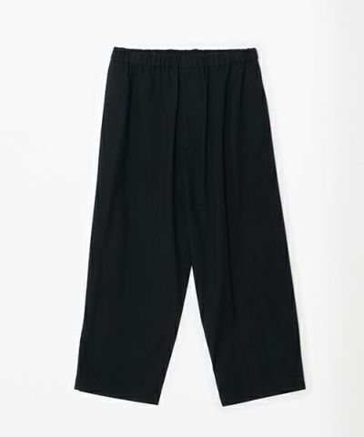 YOKO SAKAMOTO ヨーコサカモト KASURI STRAIGHT PANTS [BLACK] YS - 24AW - 19 カスリストレート パンツ