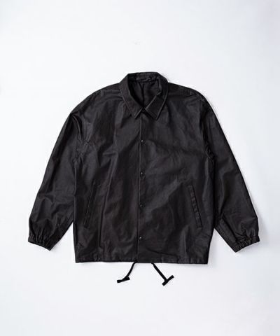 YOKO SAKAMOTOヨーコサカモト LEATHER COACH JACKE [BLACK] YS - 25SS - 02