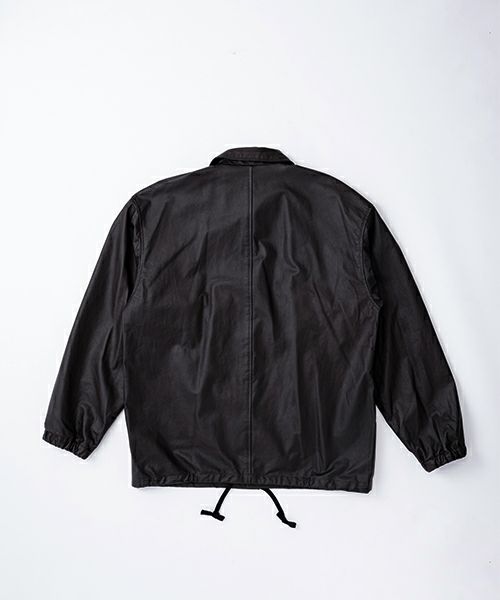 YOKO SAKAMOTOヨーコサカモト LEATHER COACH JACKE [BLACK] YS - 25SS - 02