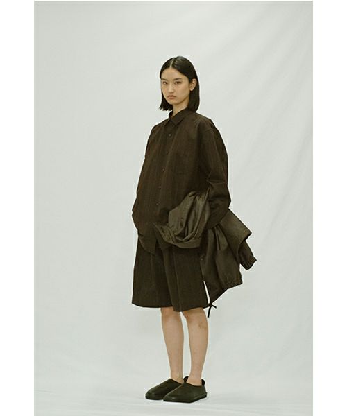 YOKO SAKAMOTOヨーコサカモト LEATHER COACH JACKE [BLACK] YS - 25SS - 02