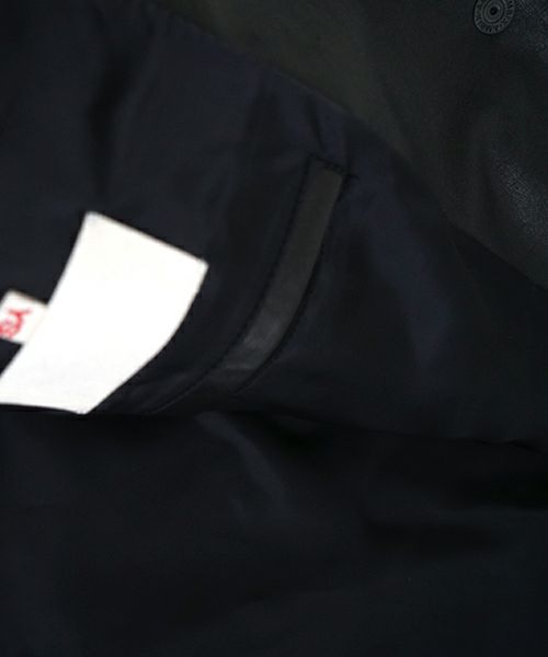 YOKO SAKAMOTOヨーコサカモト LEATHER COACH JACKE [BLACK] YS - 25SS - 02