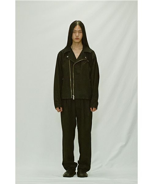 YOKO SAKAMOTOヨーコサカモト RIDERS JACKET [BLACK] YS - 25SS - 01