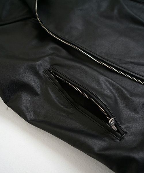 YOKO SAKAMOTOヨーコサカモト RIDERS JACKET [BLACK] YS - 25SS - 01