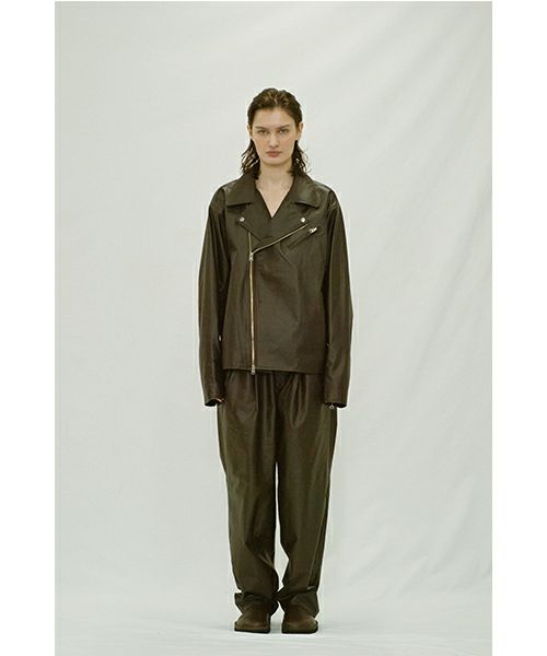 YOKO SAKAMOTOヨーコサカモト RIDERS JACKET [BLACK] YS - 25SS - 01