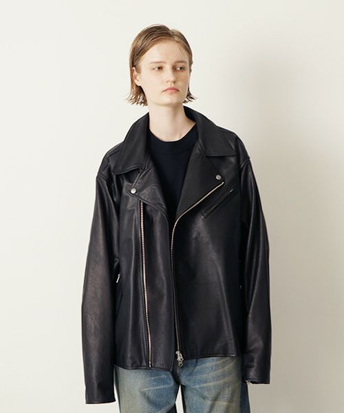 YOKO SAKAMOTOヨーコサカモト RIDERS JACKET [BLACK] YS - 25SS - 01