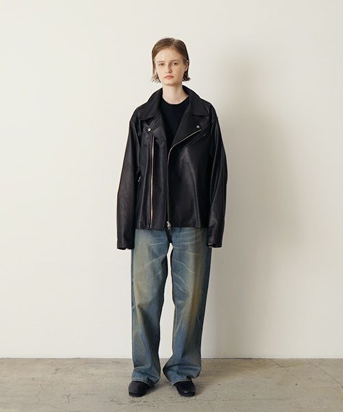 YOKO SAKAMOTOヨーコサカモト RIDERS JACKET [BLACK] YS - 25SS - 01