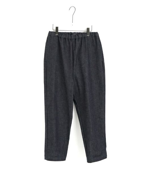 パンツ mochi Mochi モチ denim tapered easy pants デニムテーパードパンツ