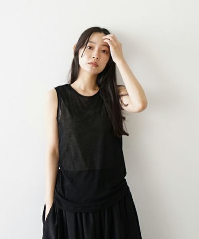 Mochi<br>モチ<br>tank top [black]<br>タンクトップ