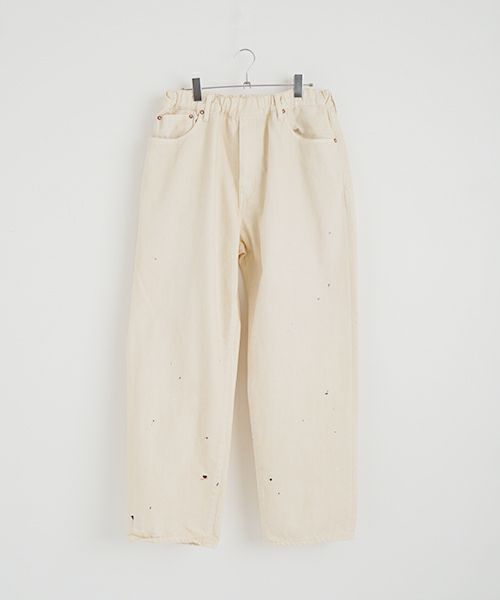 YOKO SAKAMOTOヨーコサカモト5POCKET EASY PANTS [PAINTER WHITE] YS - 25SS - 11