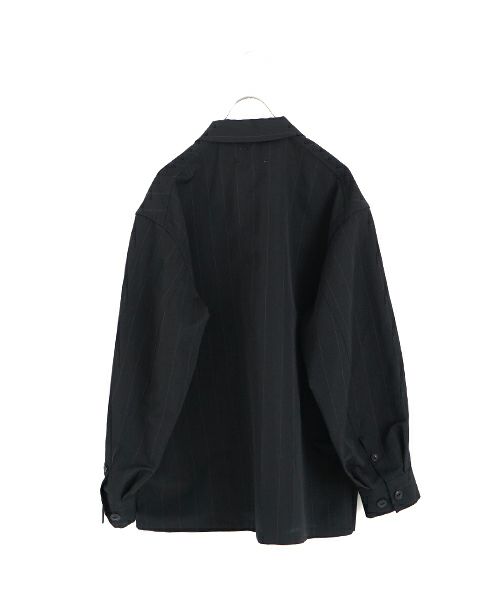 YOKO SAKAMOTOヨーコサカモトWORK SHIRT [ BLACK] YS - 25SS - 40
