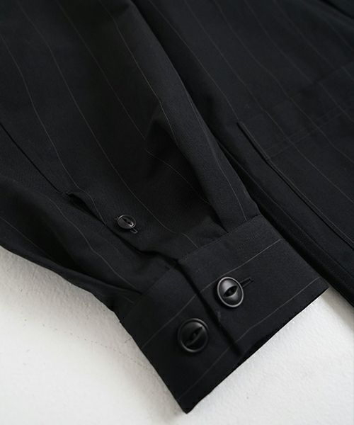 YOKO SAKAMOTOヨーコサカモトWORK SHIRT [ BLACK] YS - 25SS - 40