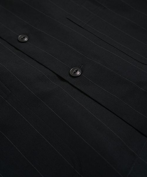 YOKO SAKAMOTOヨーコサカモトWORK SHIRT [ BLACK] YS - 25SS - 40