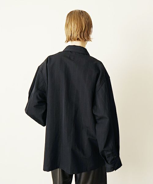 YOKO SAKAMOTO ヨーコサカモト WORK SHIRT [ BLACK] YS - 25SS - 40
