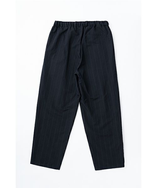  YOKO SAKAMOTOヨーコサカモトDOUBLE PLEATED EASY PANTS [BLACK] YS - 25SS - 42