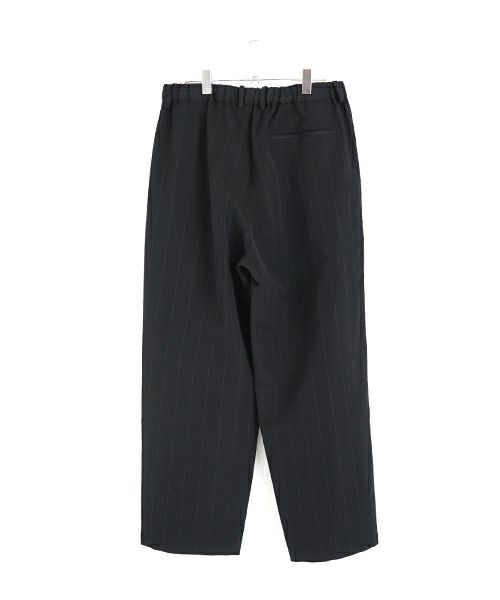 YOKO SAKAMOTOヨーコサカモトDOUBLE PLEATED EASY PANTS [BLACK] YS - 25SS - 42
