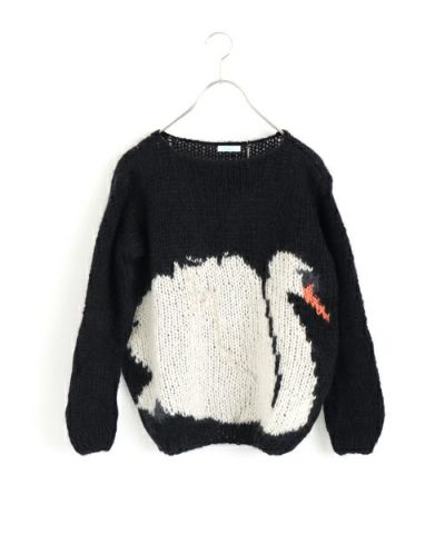Maiami/マイアミ<br>スワンルニット black