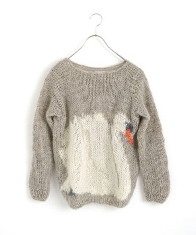 Maiami/マイアミ<br>スワンルニット beige