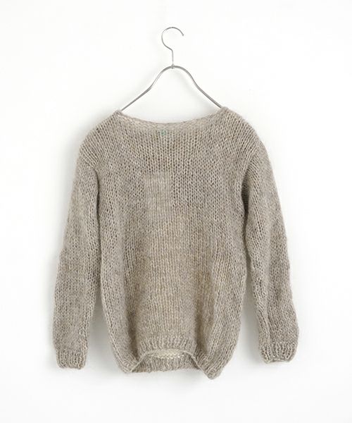 Maiami モヘアニット Maiami/マイアミ Mohair Big Cardigan [MMO23280/Sage]