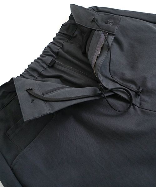 VU ヴウ 5 poket wide cropped pants [GRAPHITE] vu-pnt-007