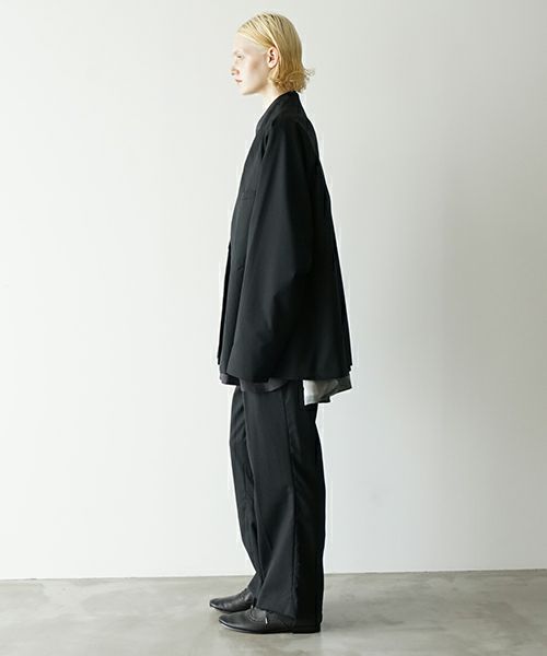 VU ヴウ straight pants  [BLACK] vu-pnt-009