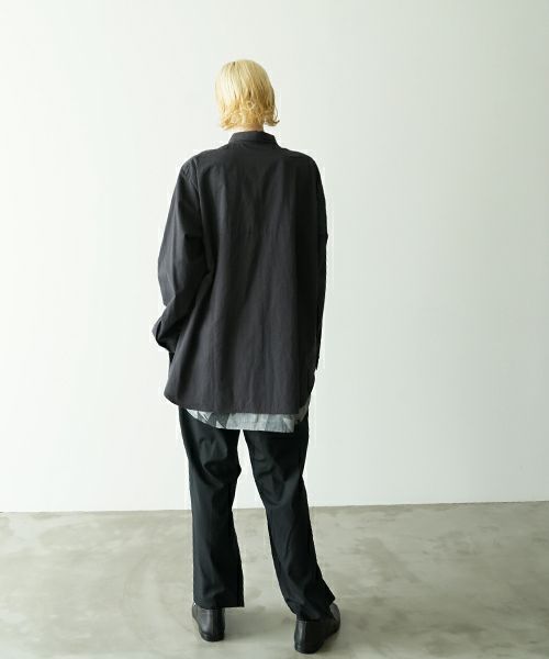 VU ヴウ straight pants  [BLACK] vu-pnt-009