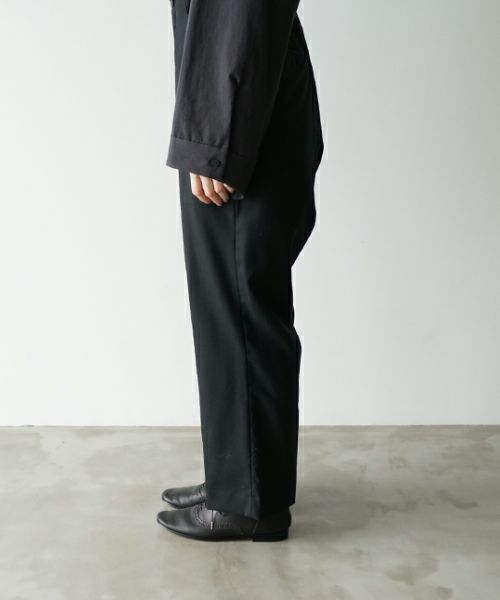 VU ヴウ straight pants  [BLACK] vu-pnt-009