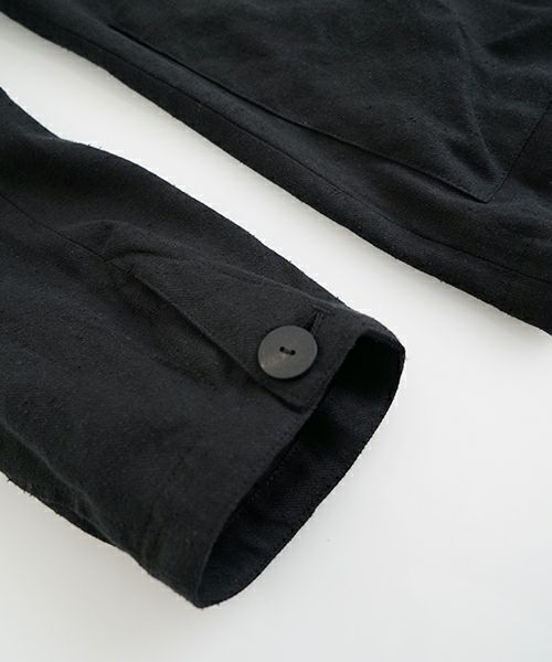 VU ヴウ tailored collar work jacket [BLACK] vu-jkt-006