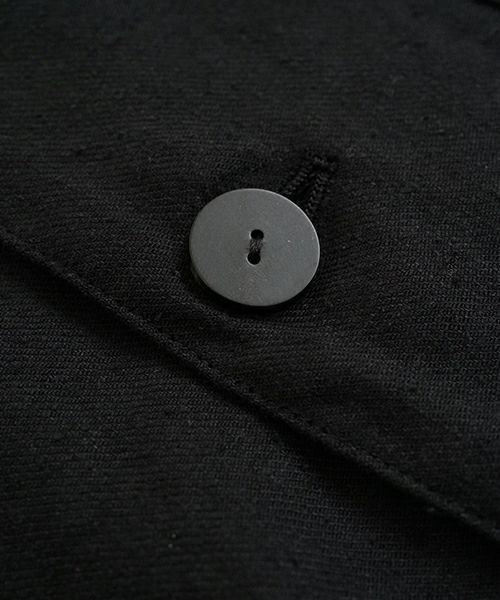 VU ヴウ tailored collar work jacket [BLACK] vu-jkt-006