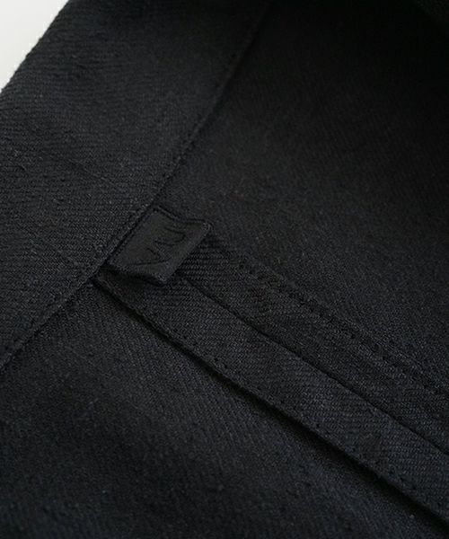 VU ヴウ tailored collar work jacket [BLACK] vu-jkt-006