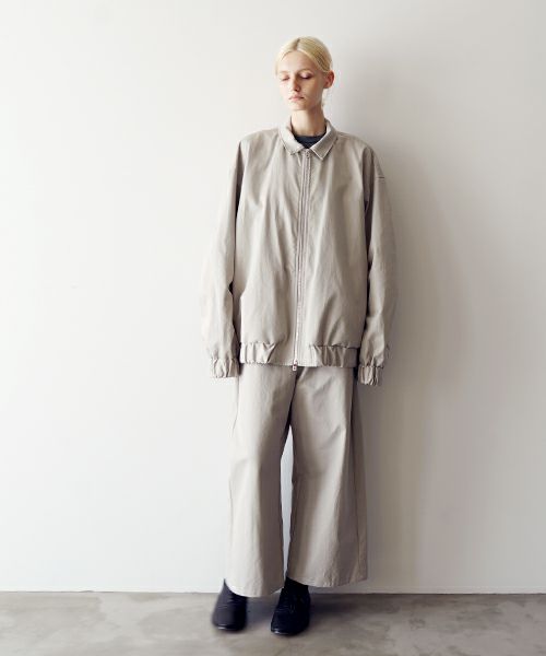 VU ヴウ short flght blouson [CHALK] vu-blu-006