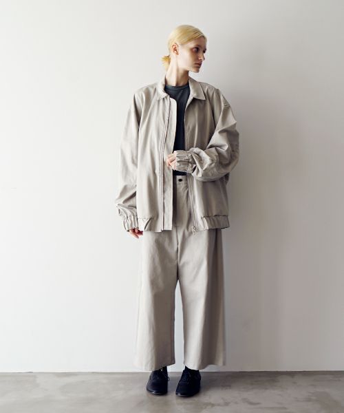 VU ヴウ short flght blouson [CHALK] vu-blu-006