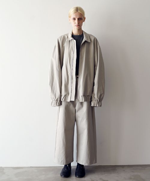 VU ヴウ short flght blouson [CHALK] vu-blu-006