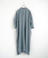 suzuki takayukiスズキタカユキpeasant dress I esain blue　[S251-03]