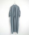 suzuki takayukiスズキタカユキpeasant dress I esain blue　[S251-03]