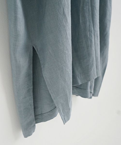suzuki takayukiスズキタカユキpeasant dress I esain blue　[S251-03]