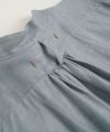 suzuki takayukiスズキタカユキpeasant dress I esain blue　[S251-03]