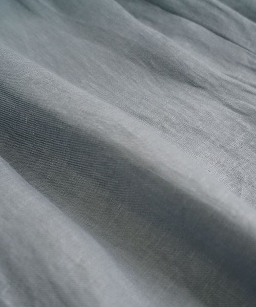 suzuki takayukiスズキタカユキpeasant dress I esain blue　[S251-03]