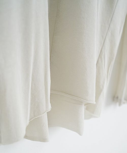 suzuki takayukiスズキタカユキturtle-neck t-shirt ［s251-02/ICE GRAY]