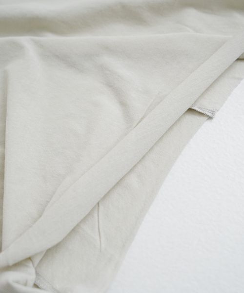 suzuki takayukiスズキタカユキturtle-neck t-shirt ［s251-02/ICE GRAY]