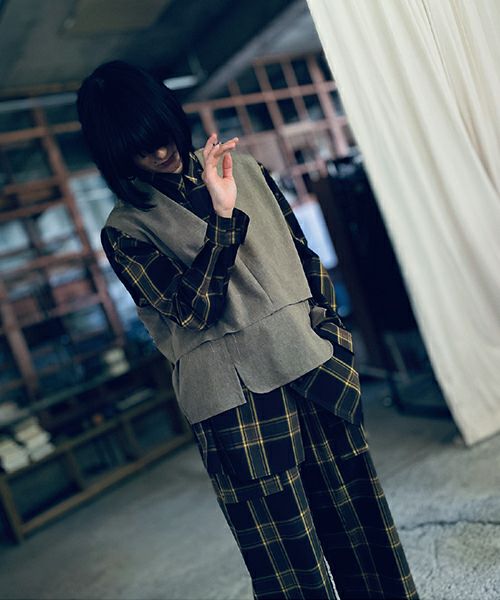 ohtaオオタcheck pants pt-50C