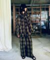 ohtaオオタcheck pants pt-50C