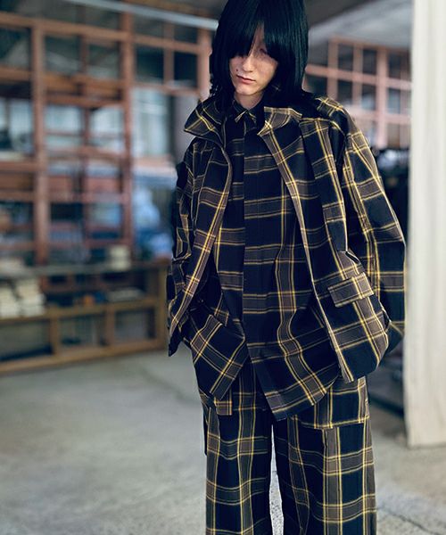 ohtaオオタcheck pants pt-50C