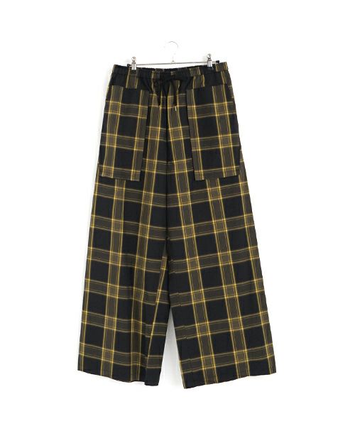 ohtaオオタcheck pants pt-50C