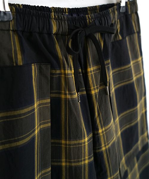 ohtaオオタcheck pants pt-50C