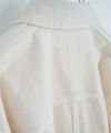 YOKO SAKAMOTO ヨーコサカモトPLEATS BLOUSE[PAINTER WHITE/YS-25SS-10] デニムブルゾン