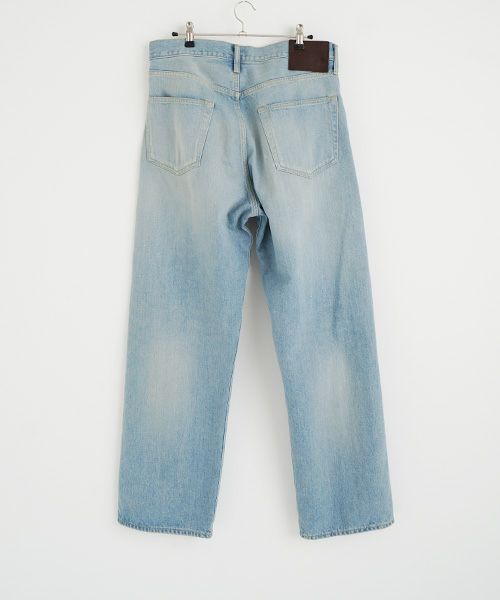 YOKO SAKAMOTO ヨーコサカモト5POCKET STRAIGHT PANTS[LIGHT INDIGO/ YS-25SS-13] デニムパンツ