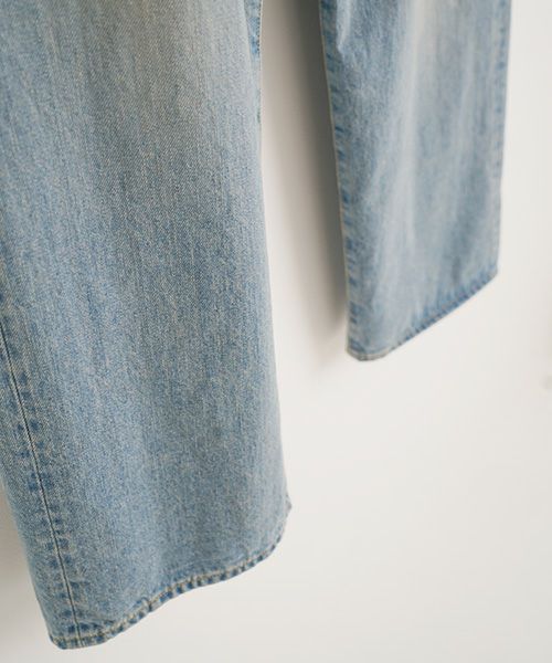 YOKO SAKAMOTO ヨーコサカモト5POCKET STRAIGHT PANTS[LIGHT INDIGO/ YS-25SS-13] デニムパンツ